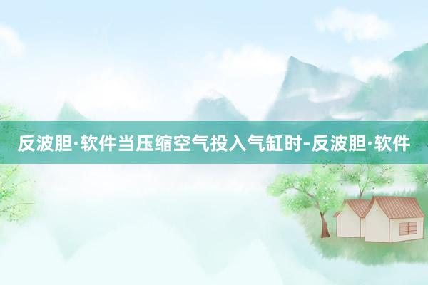 反波胆·软件当压缩空气投入气缸时-反波胆·软件