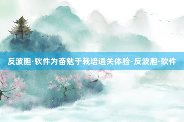 反波胆·软件为奋勉于栽培通关体验-反波胆·软件
