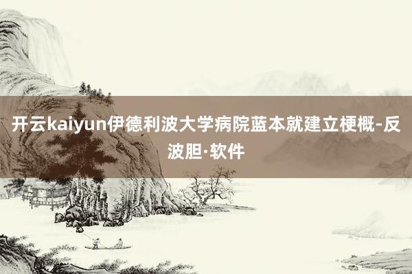 开云kaiyun伊德利波大学病院蓝本就建立梗概-反波胆·软件